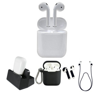 Apple AirPods 2nd Generation with Wired Charging Case & Accessories - E233080
