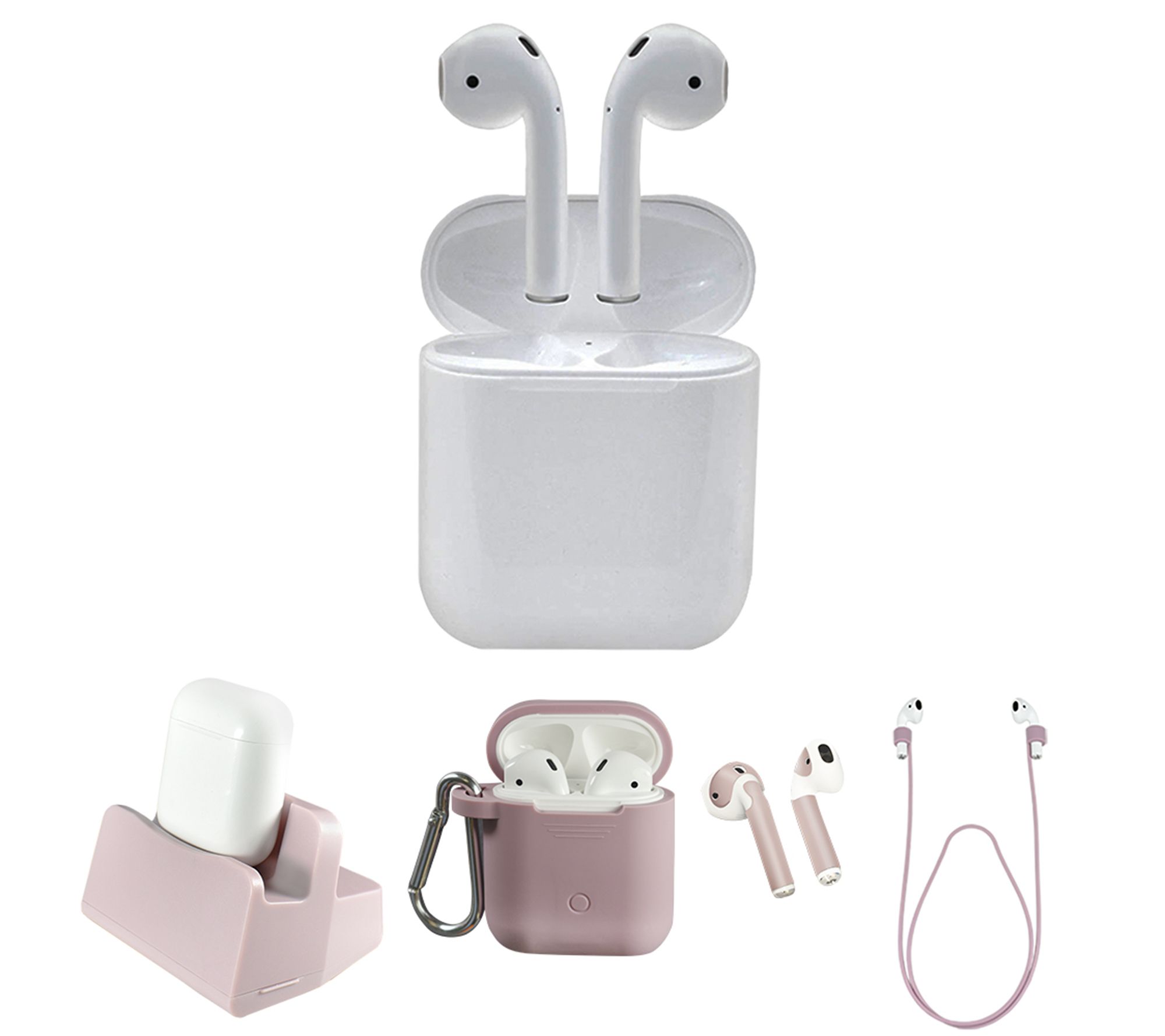Apple AirPods 2nd Generation with Wired Charging Case & Accessories