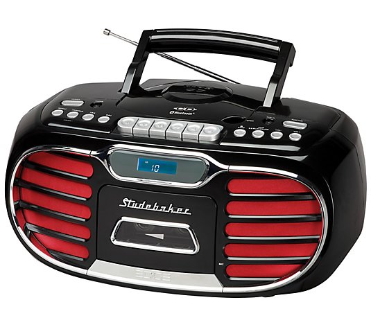 Studebaker Retro Bluetooth Radio with Cassette/CD and AM/FM
