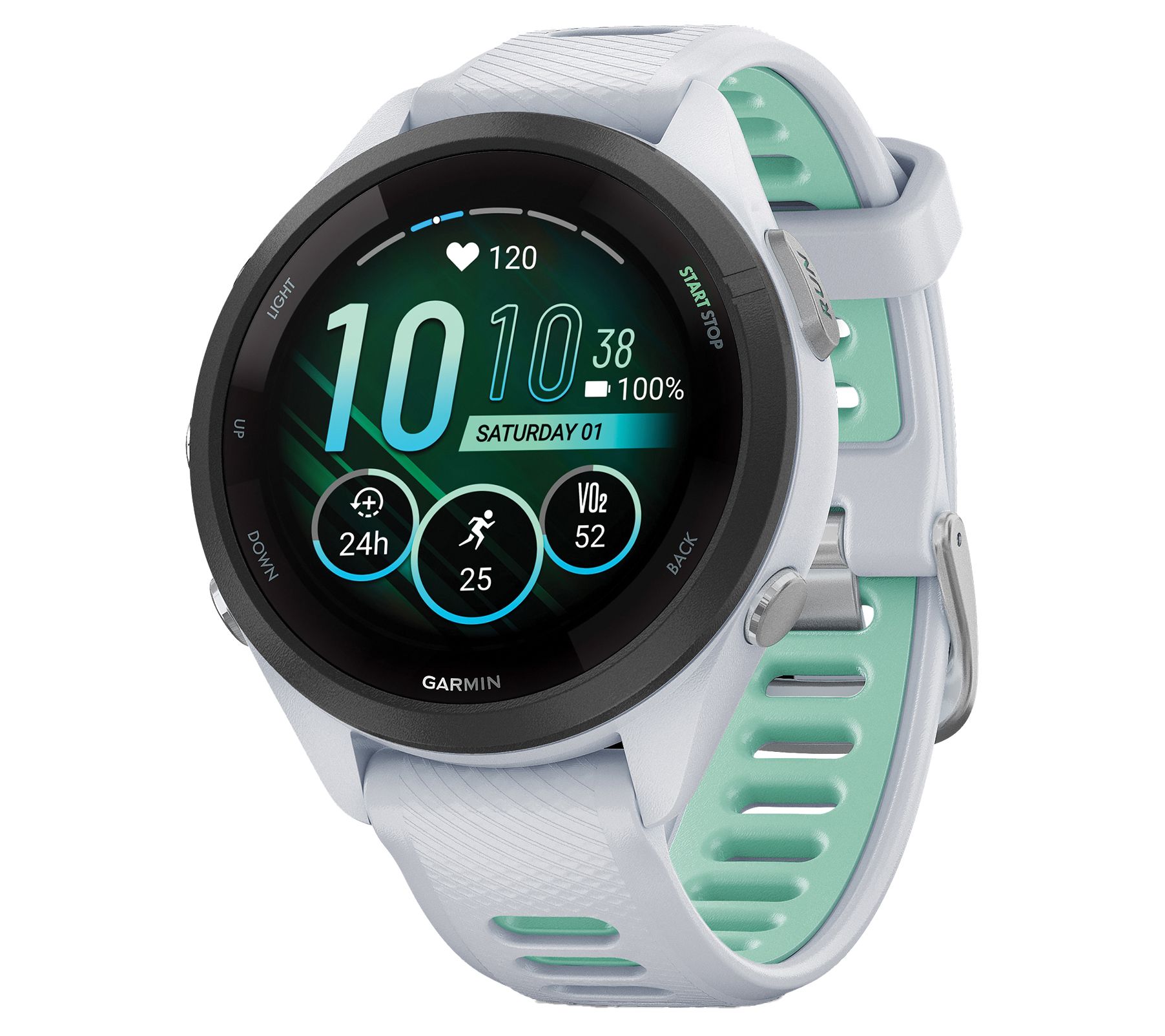 Garmin Forerunner 265S Running Smartwatch w/ Black Bezel