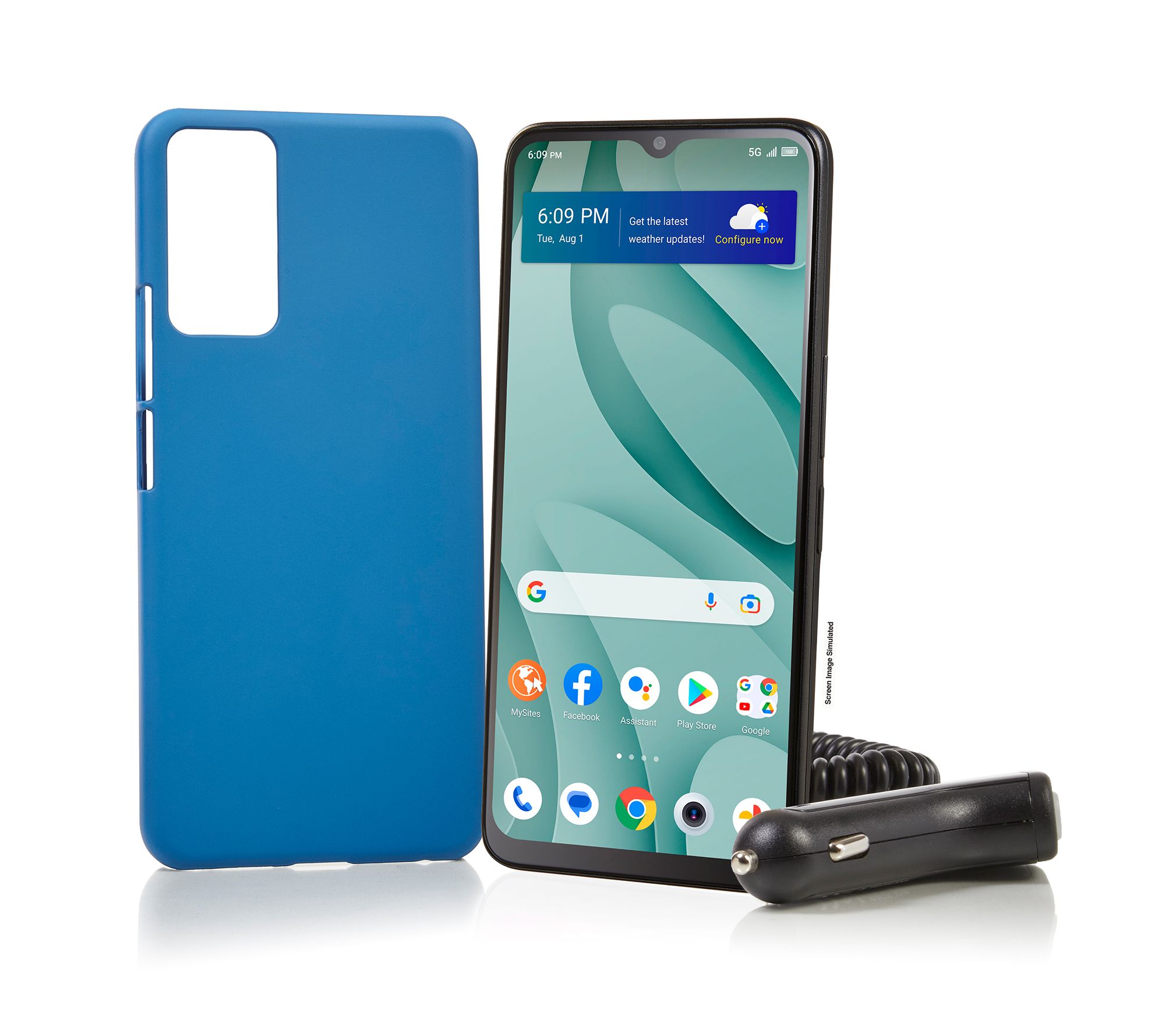 Tracfone TCL 40 XE 5G Smartphone with Talk/Text & Accessories