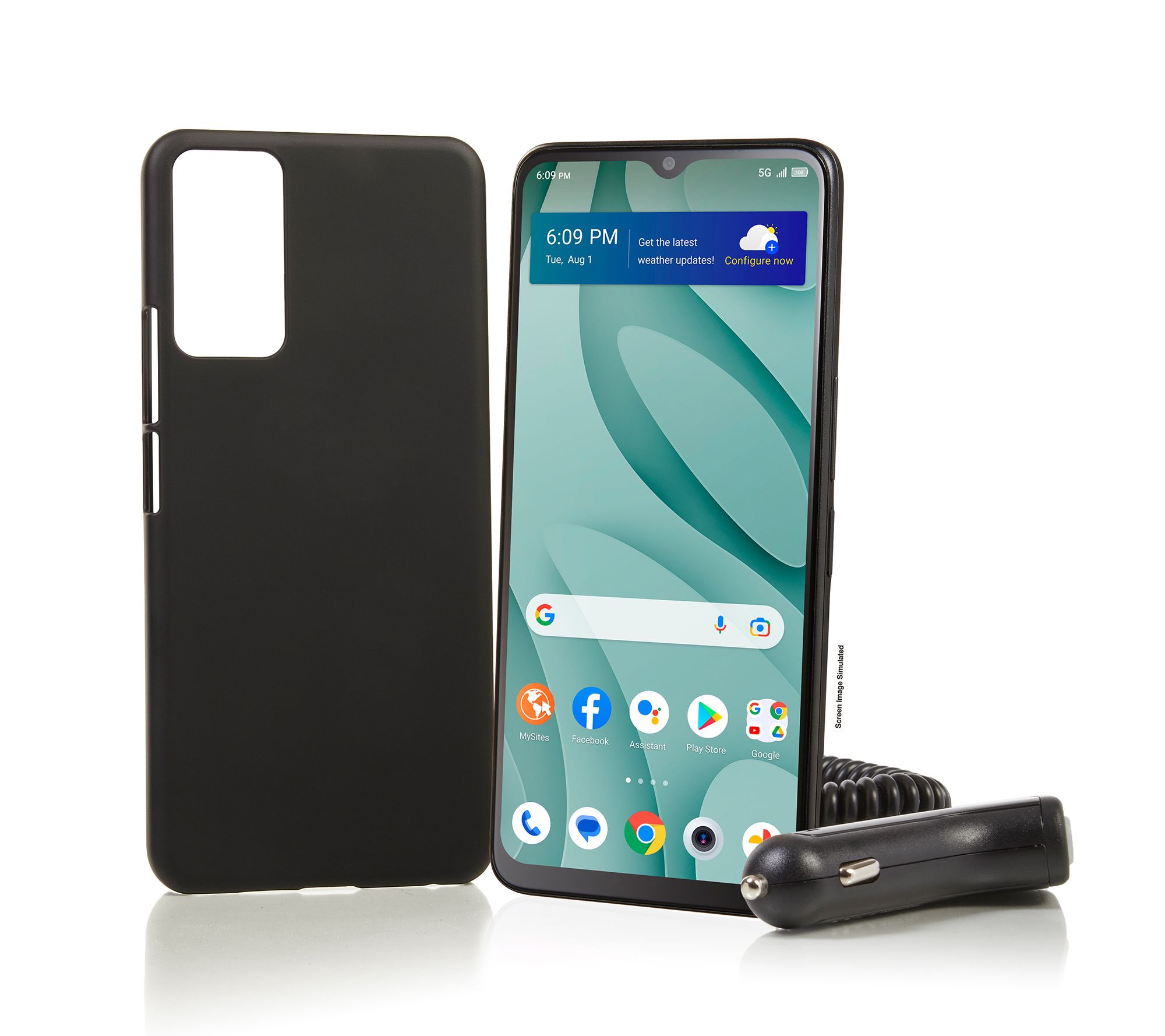 Tracfone TCL 40 XE 5G Smartphone with Talk/Text & Accessories