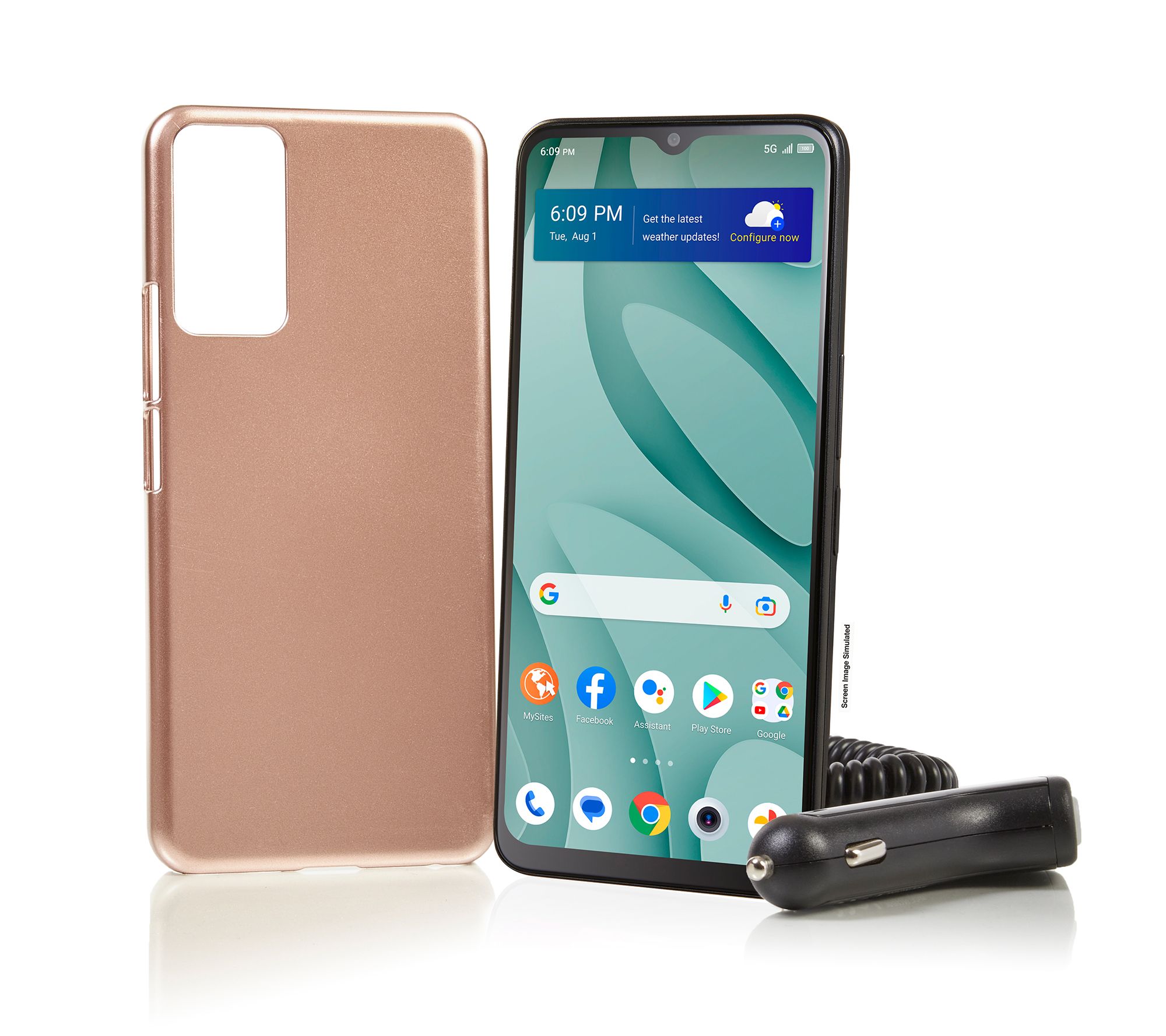 Tracfone TCL 40 XE 5G Smartphone with Talk/Text & Accessories