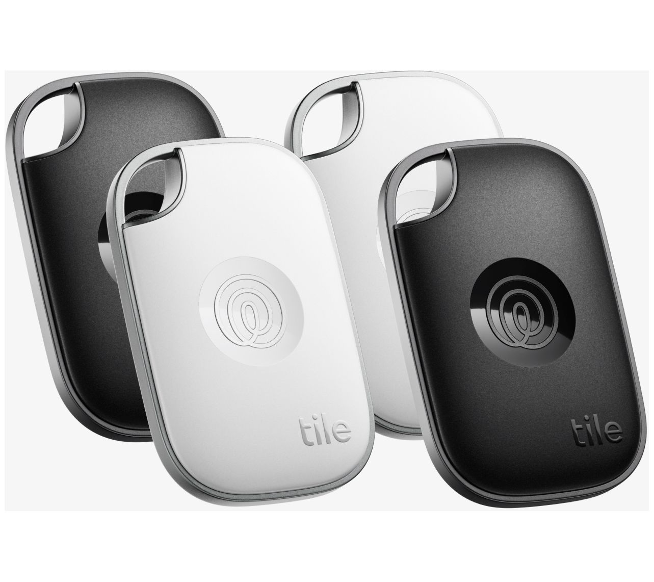 Life360 Tile Pro 4-Pack Black & White