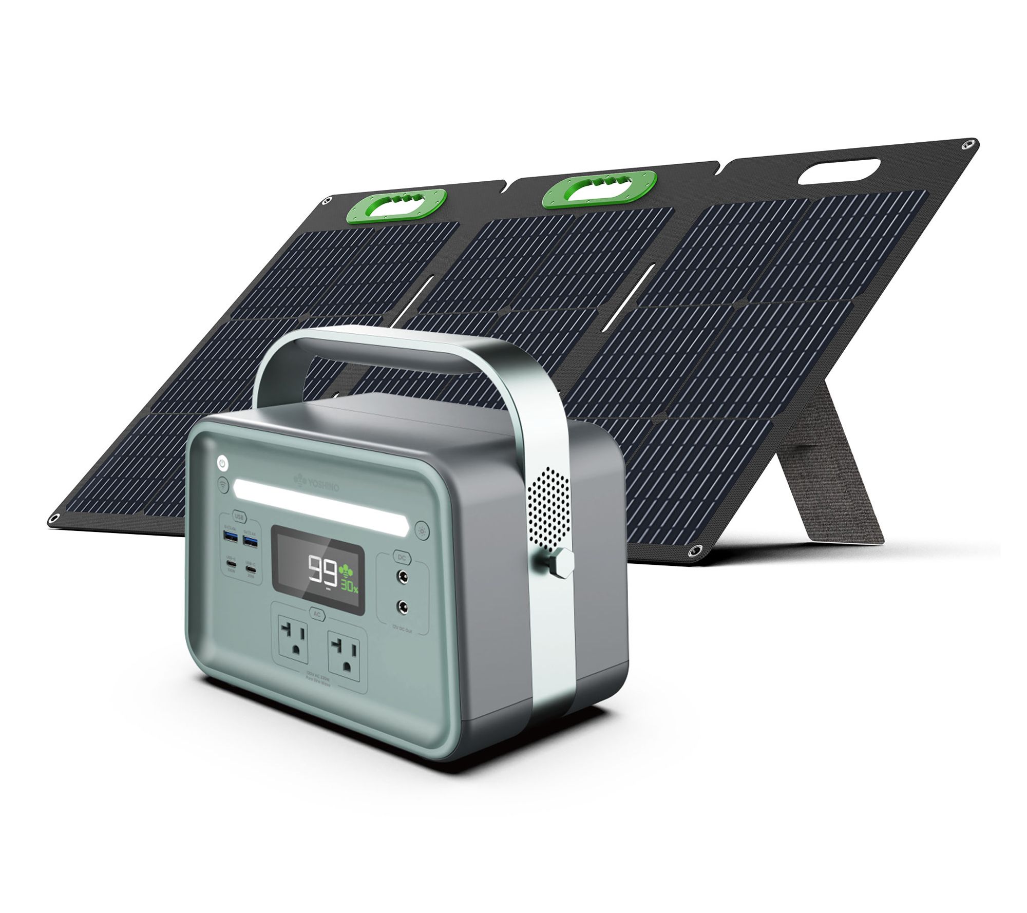 Yoshino 330W New Solid-State Power Station w/ 100W Solar Panel
