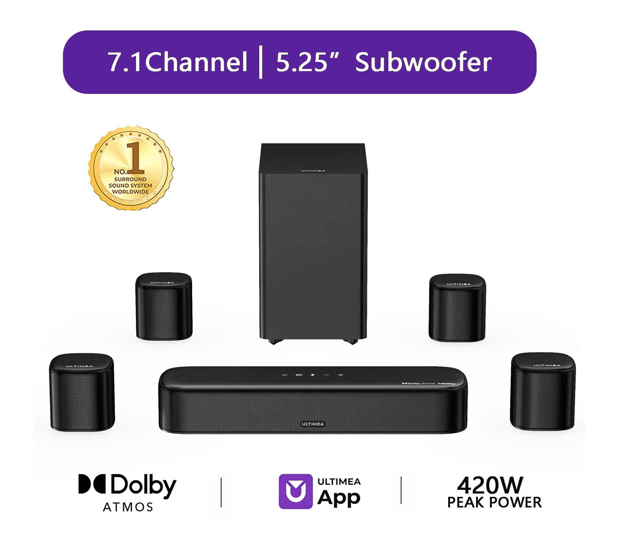 Ultimea Aura S5T Soundbar