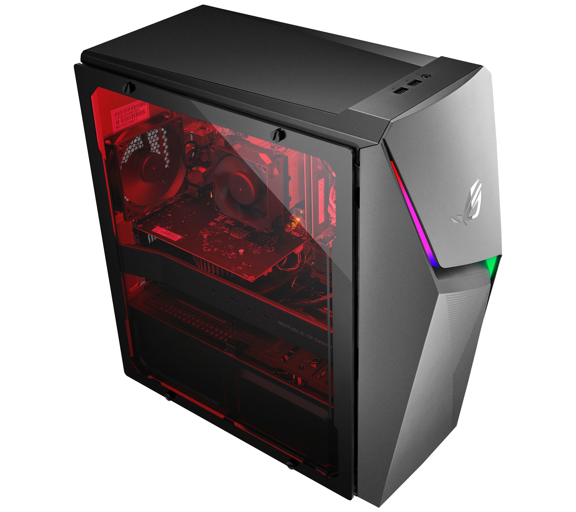 Asus Rog Strix Gl10dh Gaming Desktop Ryzen 5,8gb, 512gb Ssd - Qvc.com