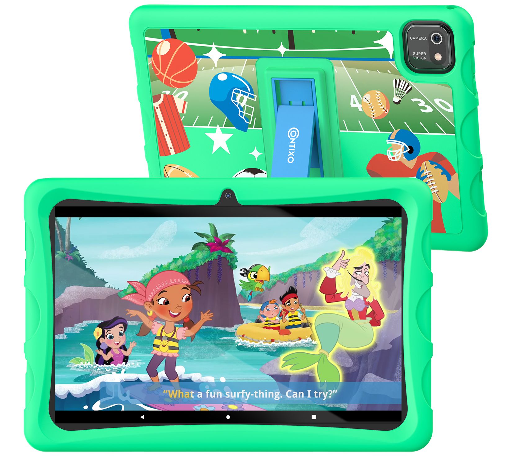 Contixo 10.1" 64GB IPS Kids Tablet & 80Disney eBooks