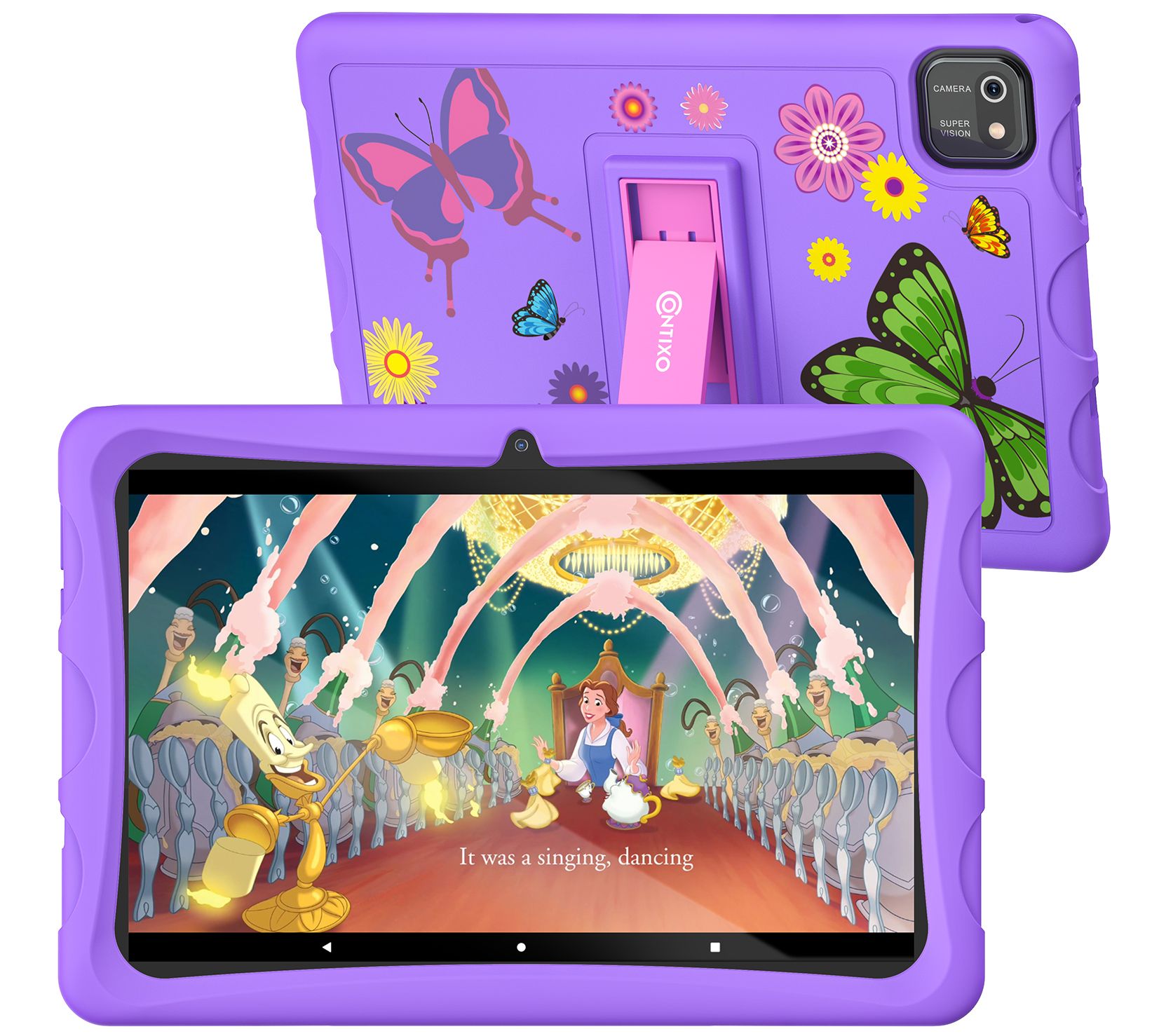 Contixo 10.1" 64GB IPS Kids Tablet & 80 DisneyBooks