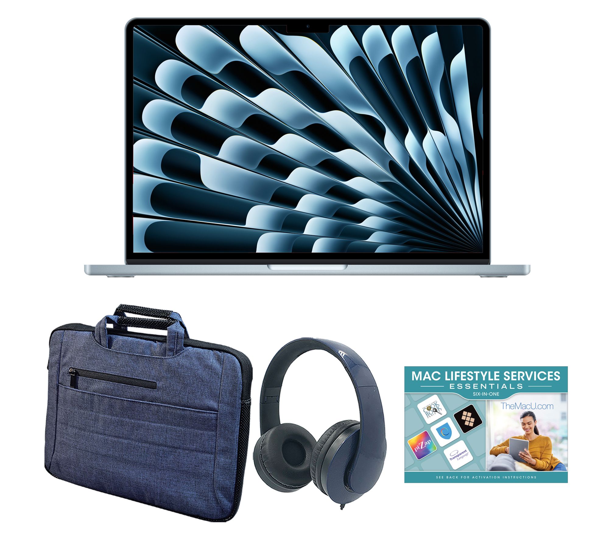 Apple Macbook Air 15" M4 10-Core CPU 8-Core 256GB 16GB Bundle