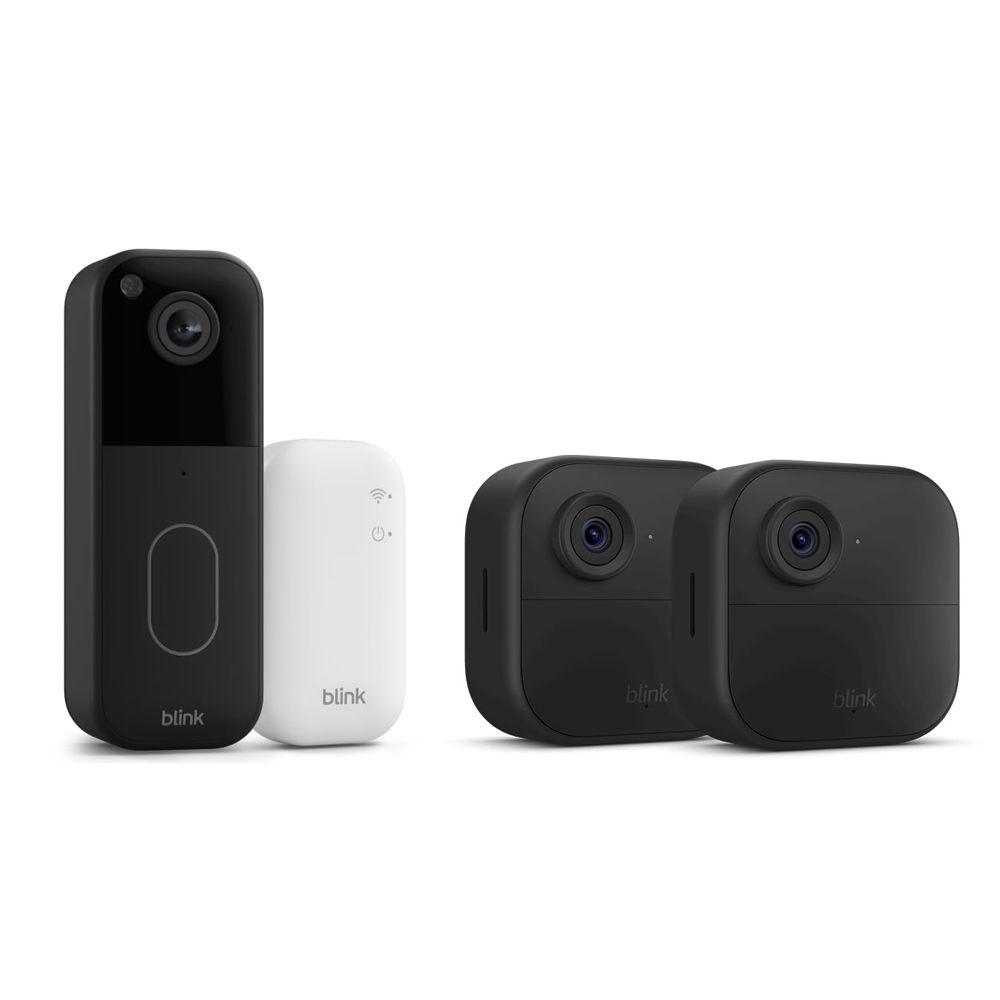 Blink Outdoor 2Cam + Blink Video Doorbell System