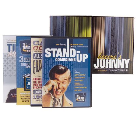 Johnny Carson The Definitive Tonight Show Collection 12 DVD Set — QVC.com