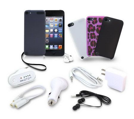 Apple 64GB 5th Generation iPod touch with 9-Piece Accessory Kit - QVC.com