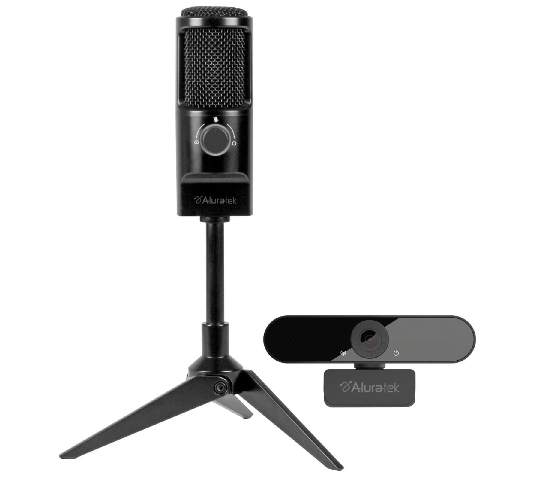 Aluratek Microphone Webcam Pro Streaming Kit QVC