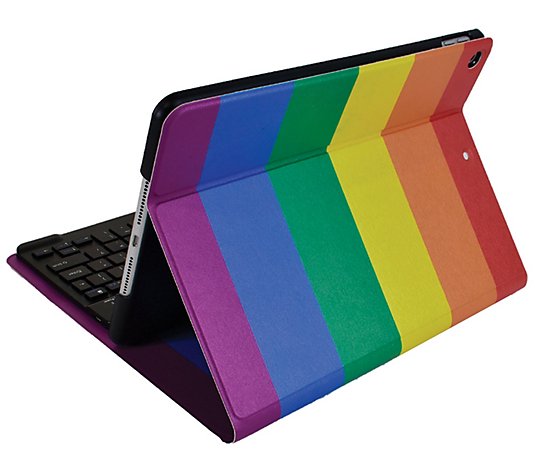 Digital Basics iPad 10.2" Pride BluetoothKeyboard Case