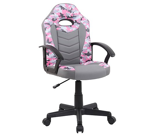 Techni Mobili Kid's Adjustable Gaming Racer Sty le Chair