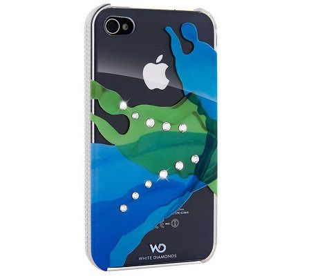 White Diamonds Liquid iPhone 4 Case