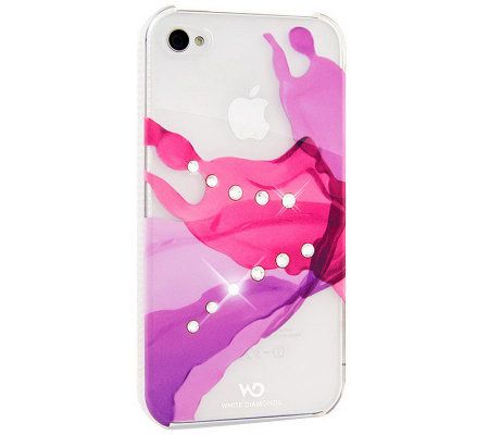 White Diamonds Liquid iPhone 4 Case