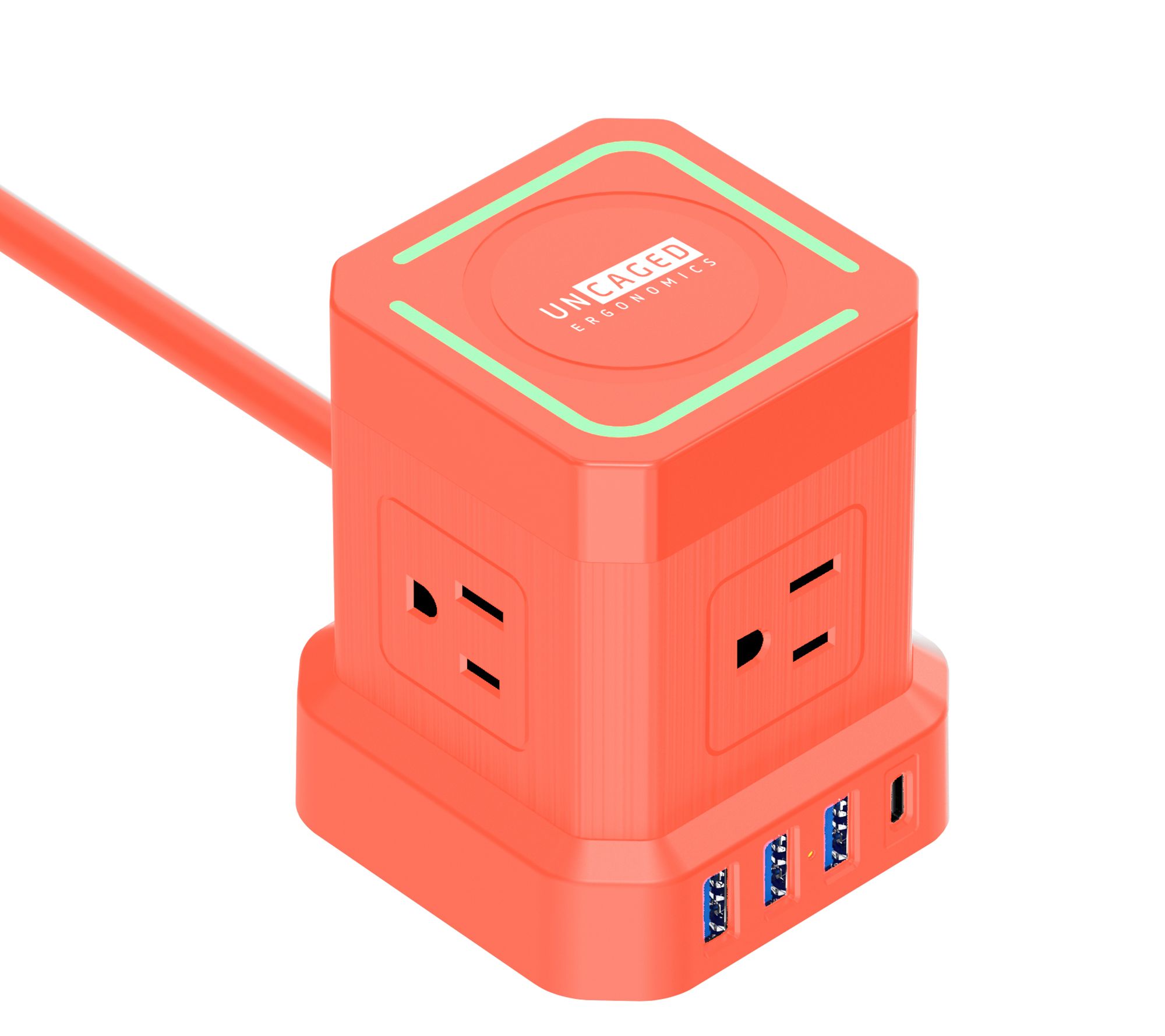 Uncaged Ergonomics Wireless Charging Power Cube