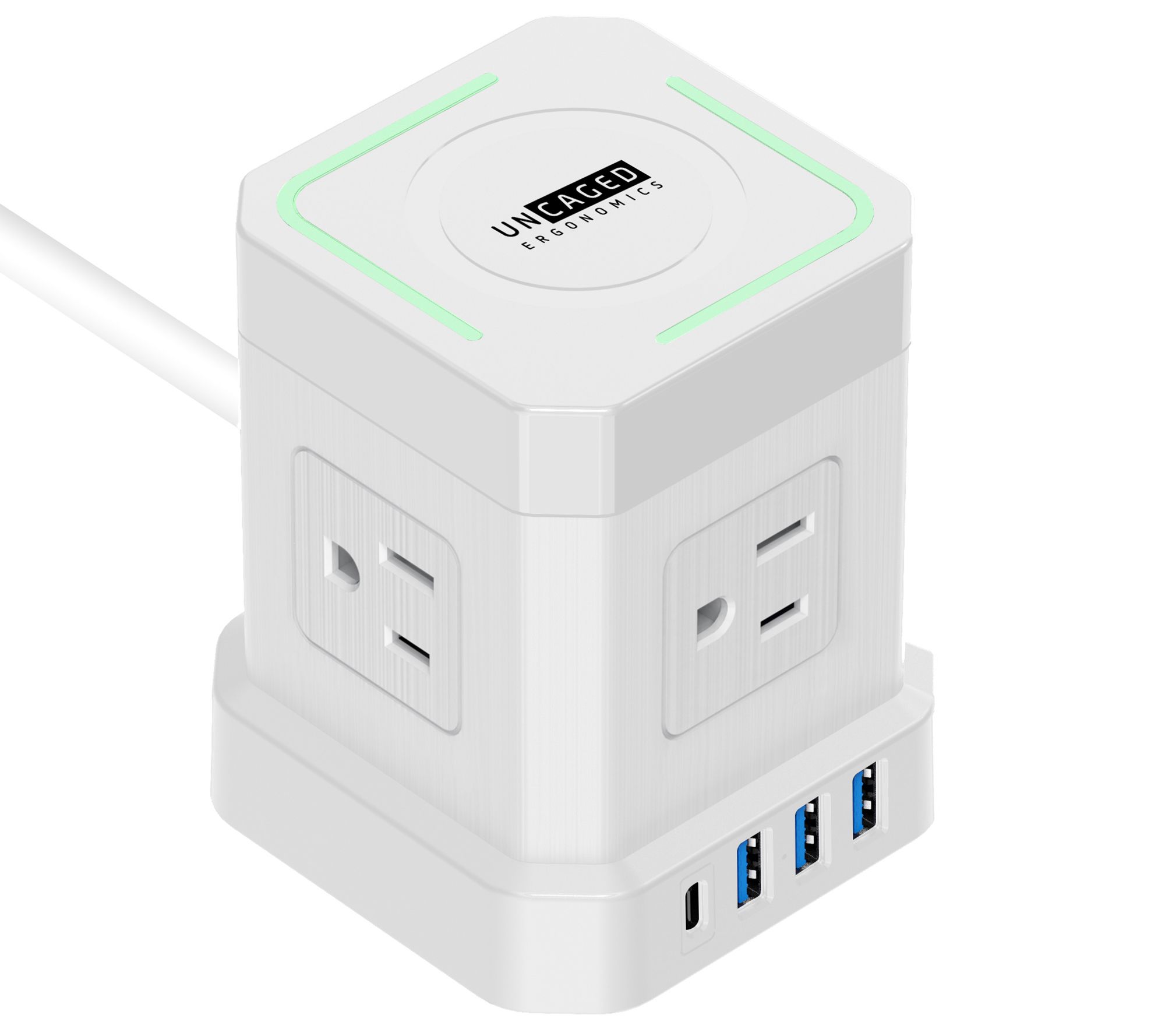 Uncaged Ergonomics Wireless Charging Power Cube