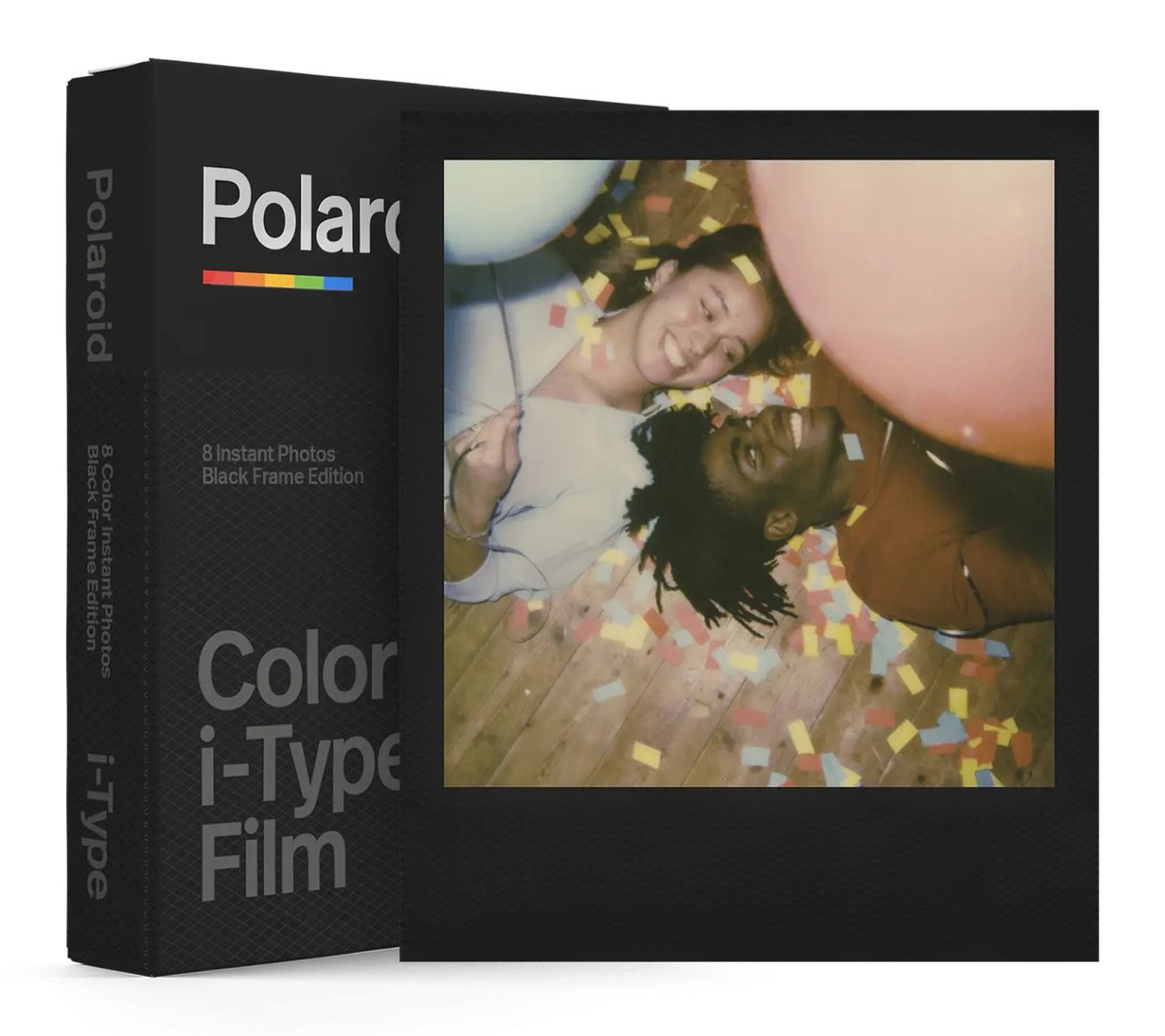 Polaroid Color i-Type Film, Black Frames (8 Exposures)