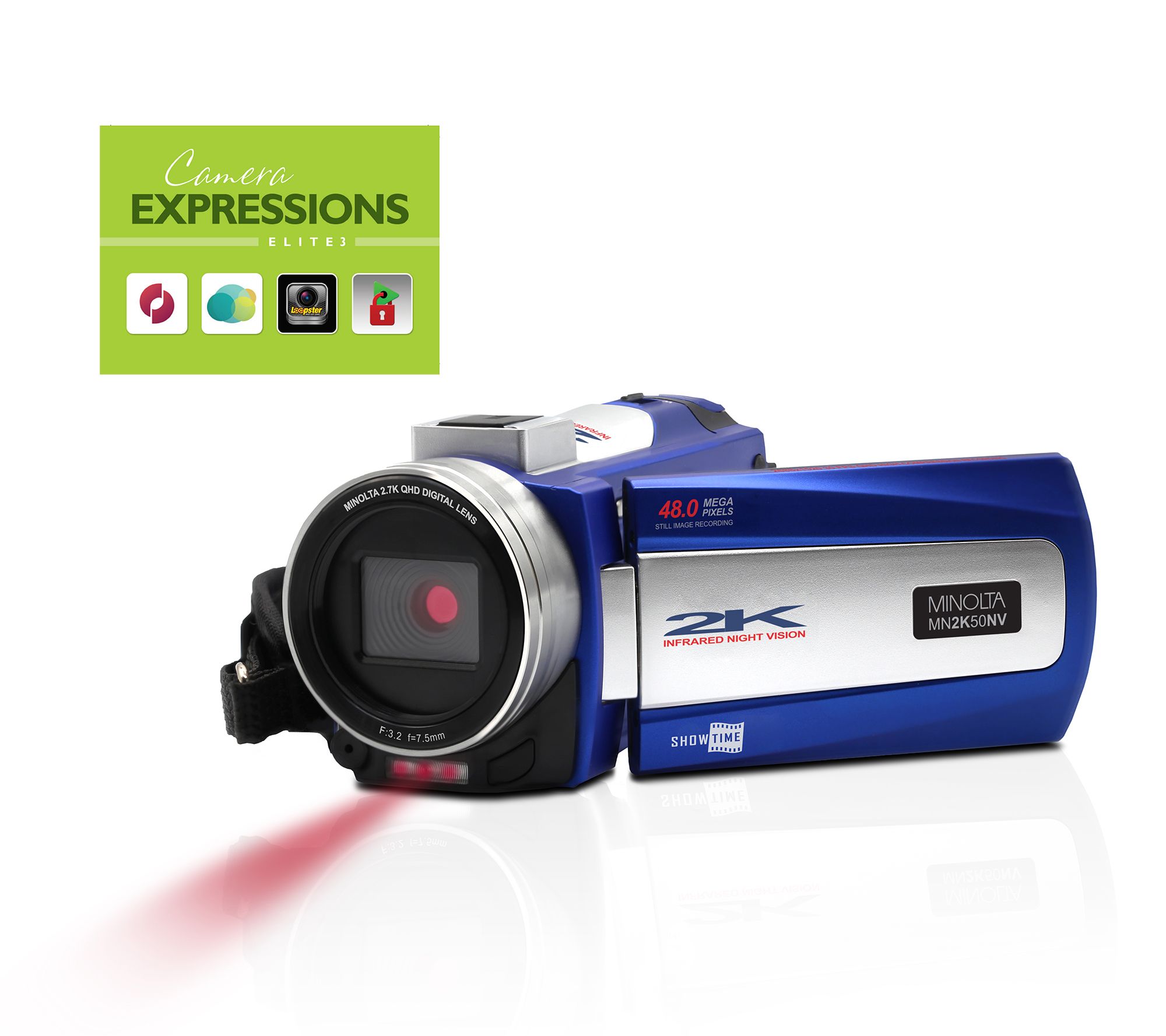 Minolta MN2K50NV Camcorder with 32GB SD Card and Voucher