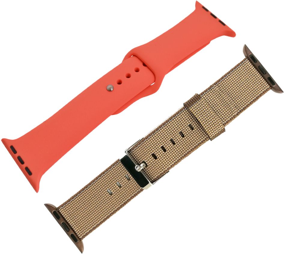 Digital Gadgets 2-Pack Replacement Bands for Apple Watch 42mm
