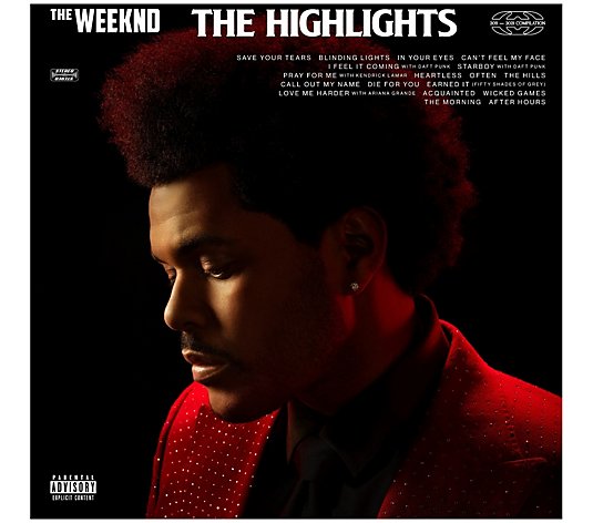 The Weeknd The Highlights Vinyl Record (Explici t Lyrics) 
