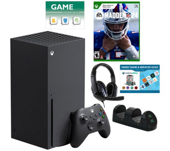 Xbox Series X Console with Madden 24Bundle