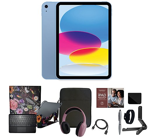 Apple iPad 10.9" Gen 10 64/256GB with Accessories and Voucher