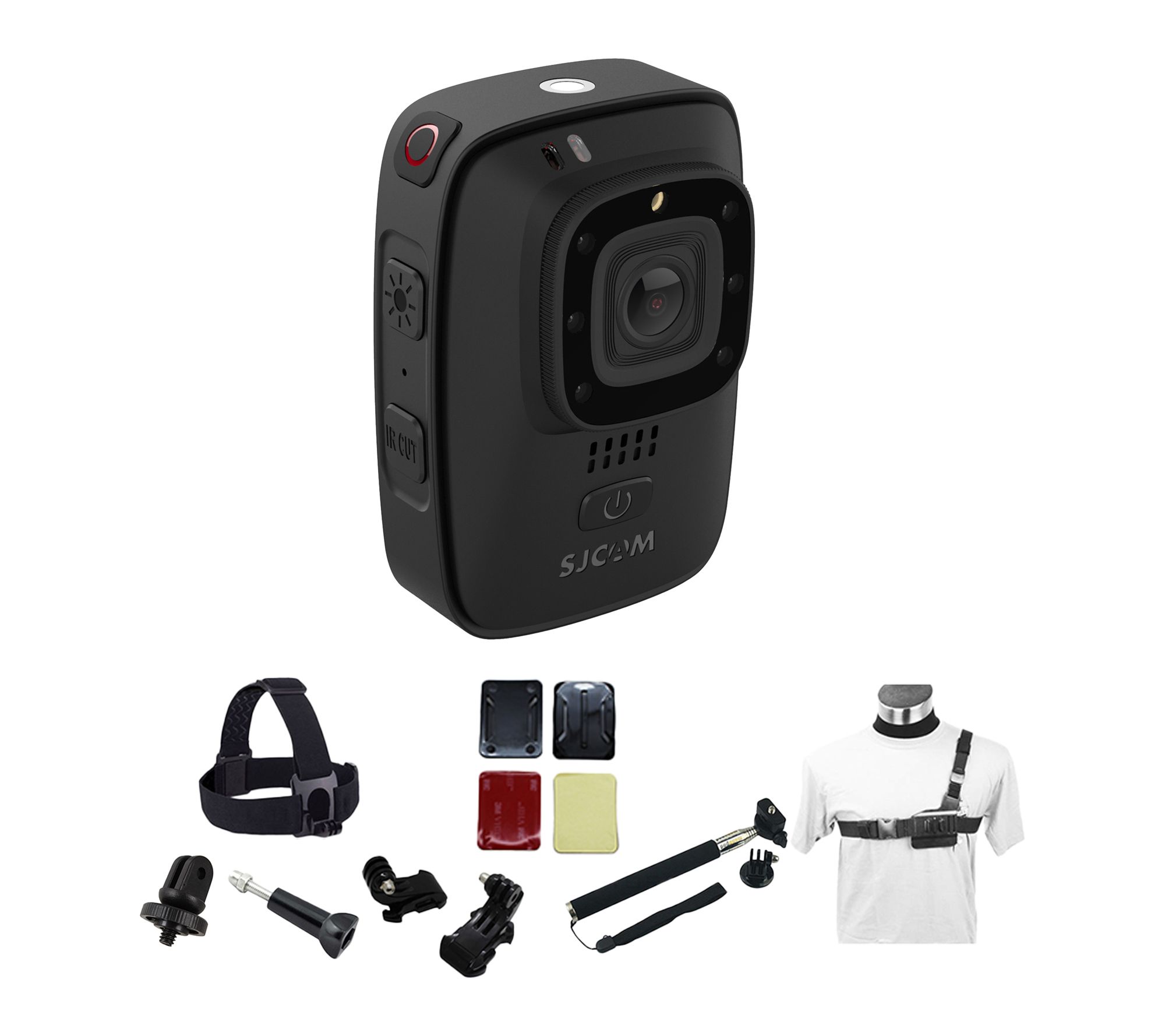 SJCAM A10 Bodycam Bundle - QVC.com