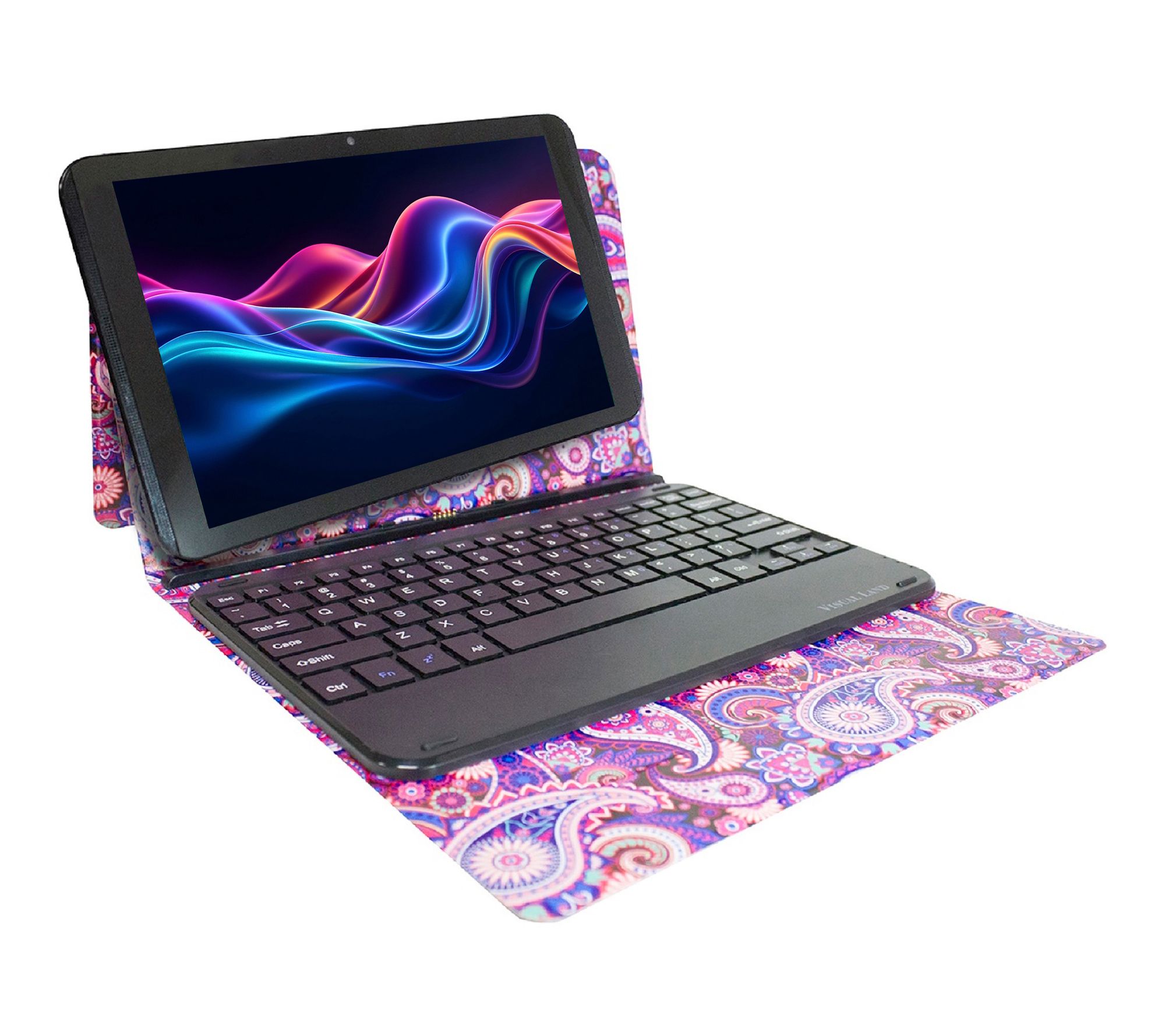  Visual Land Prestige 10.1" Octo-Core 128GB Tablet w/ Keyboard Case