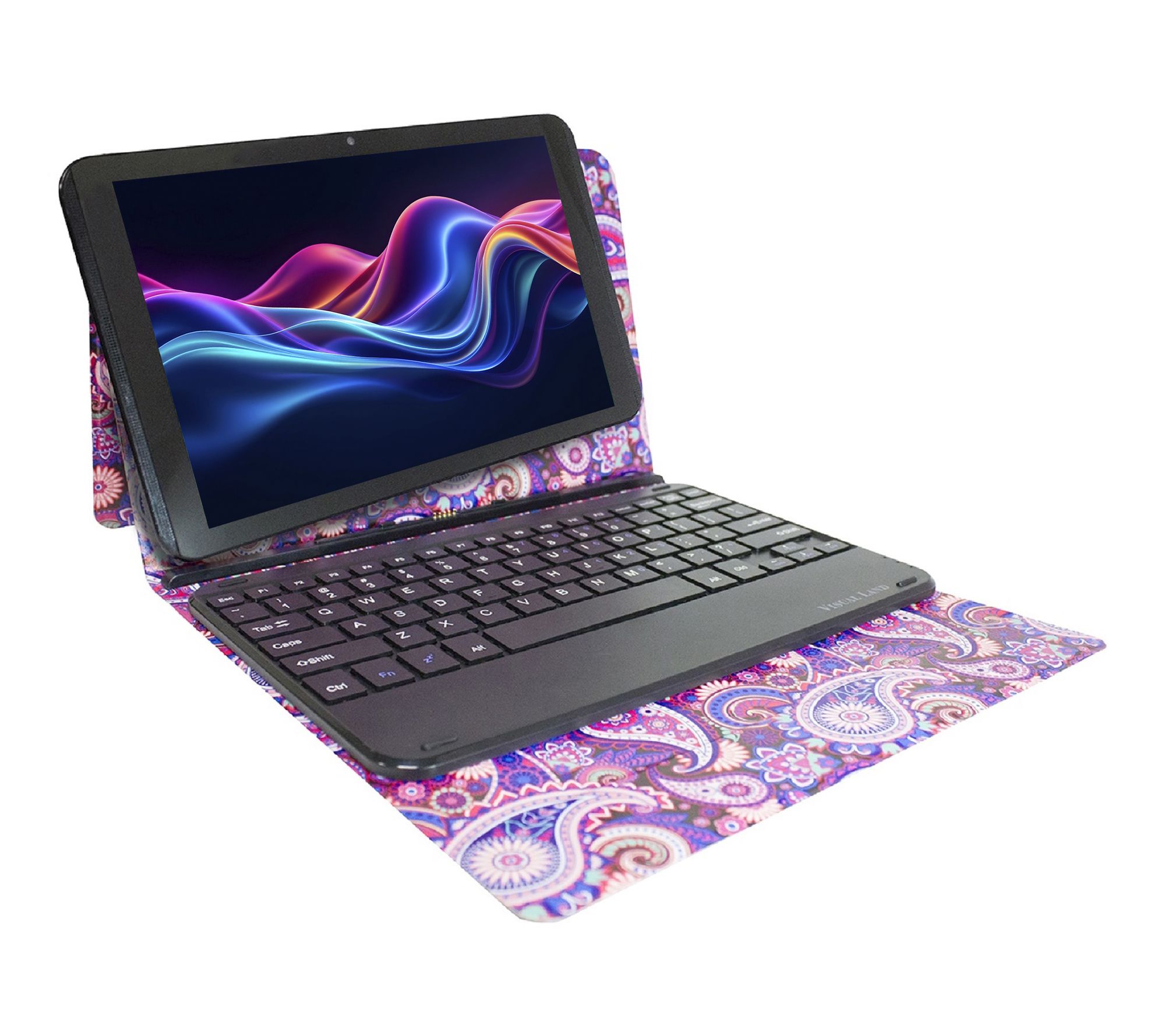 Visual Land Prestige 10.1" Octo-Core 128GB Tablet w/ Keyboard Case
