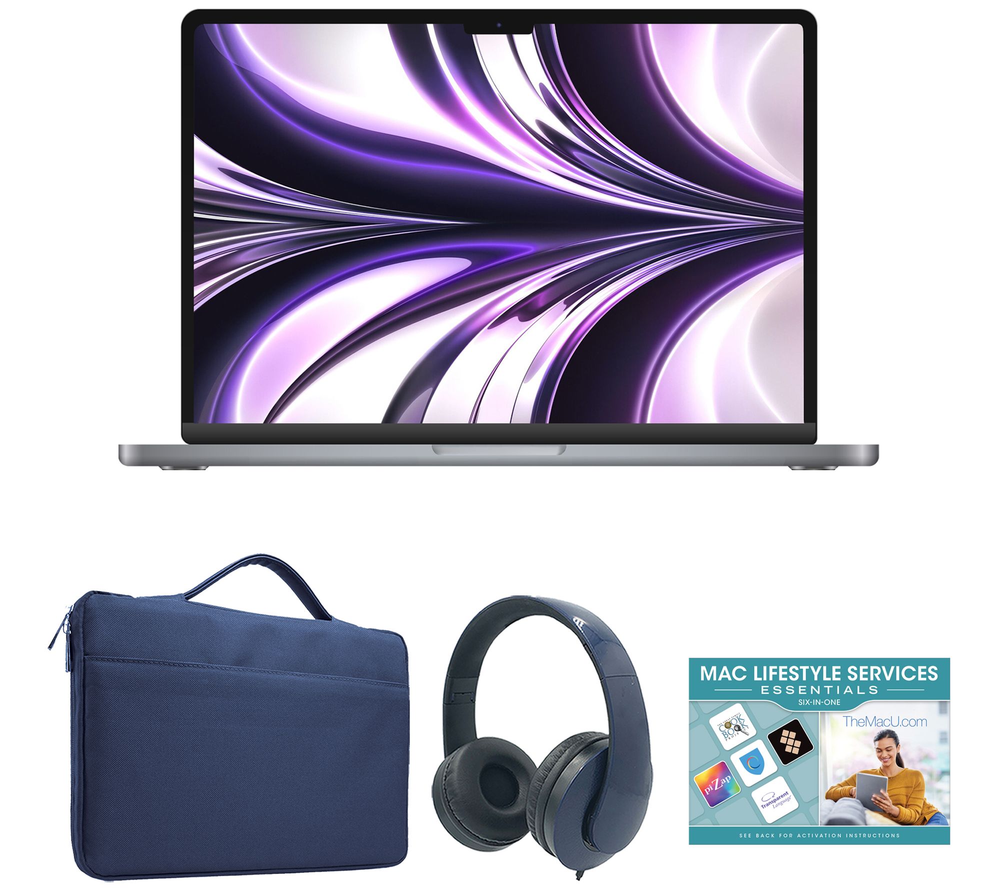 Apple MacBook A ir 13" M2 with Greenwich Carry Case & Accesso ries