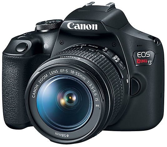 Canon Rebel T7 Wi-Fi DSLR Camera with 18-55mm Lens