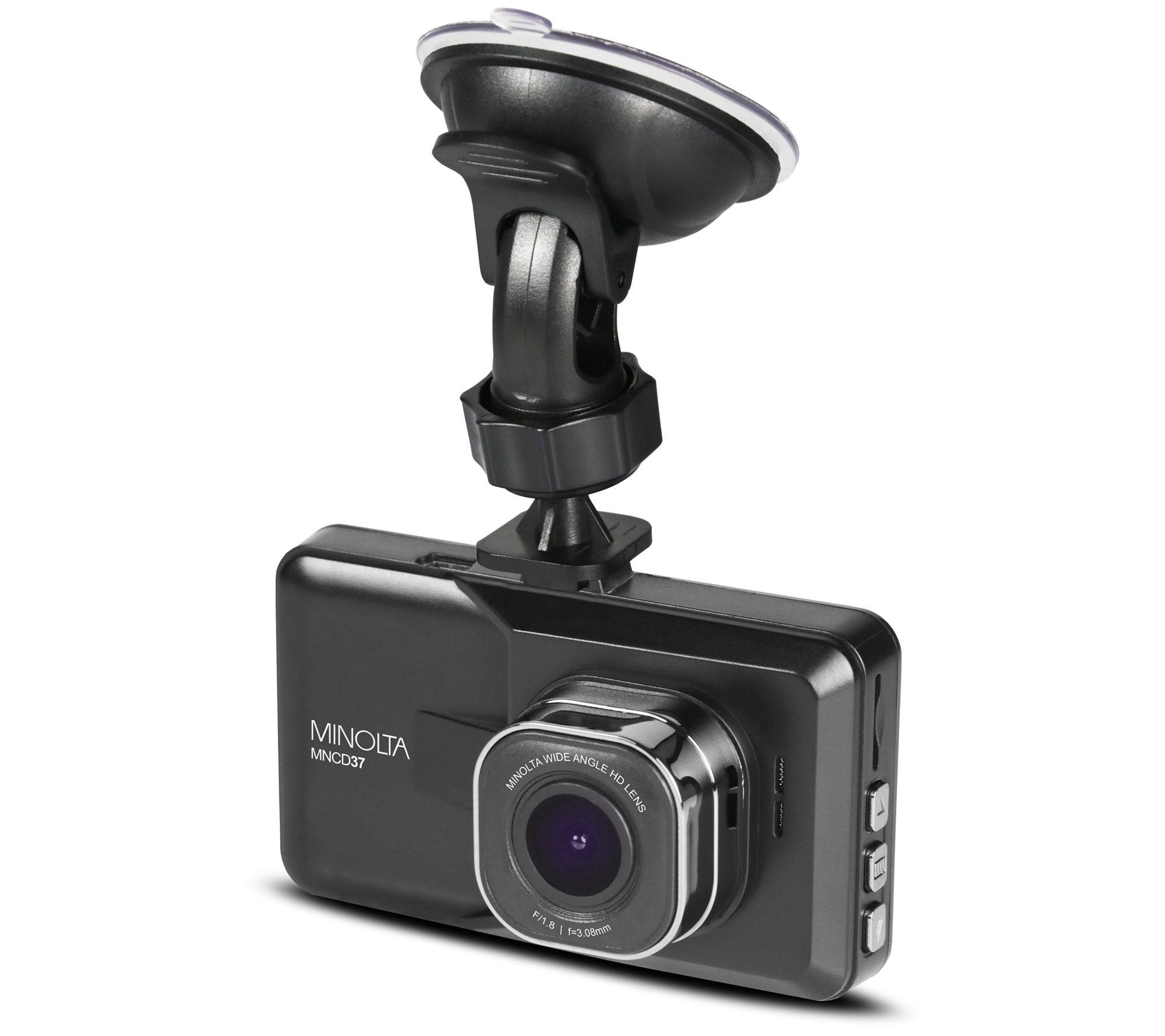 Minolta 3" 1080p FHD LCD Screen Dash Camera w/ SD Card