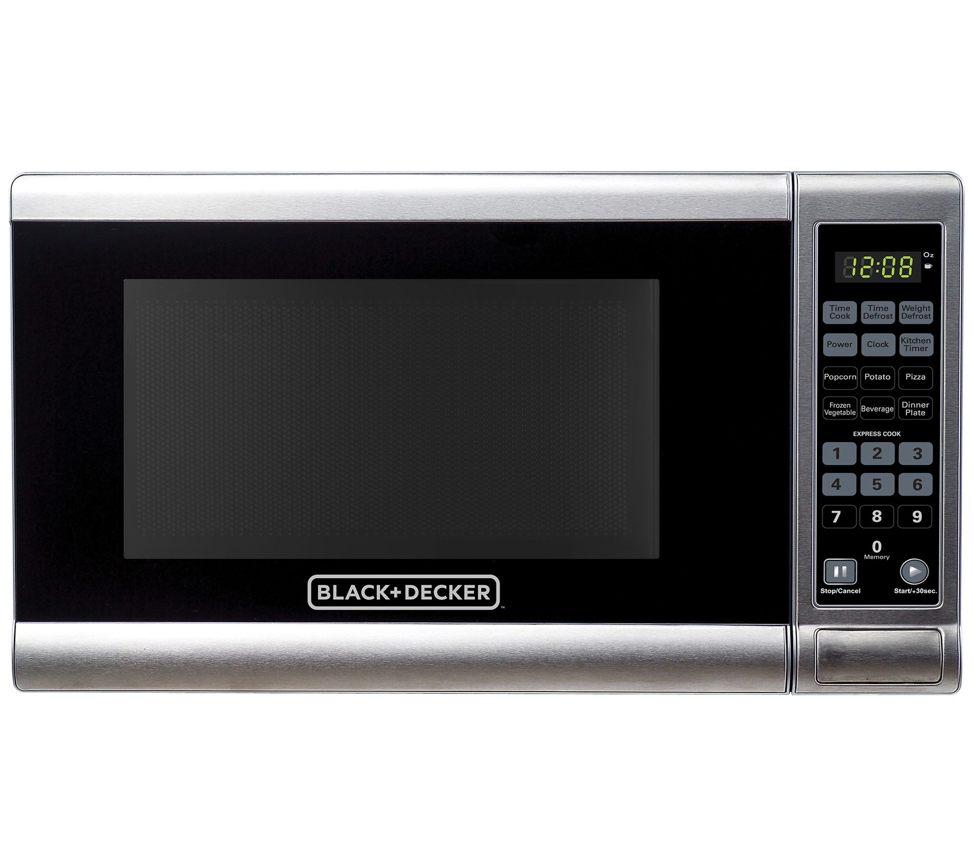 Black & Decker 0.7 Cu. Ft. Stainless Steel Digital Microwave 