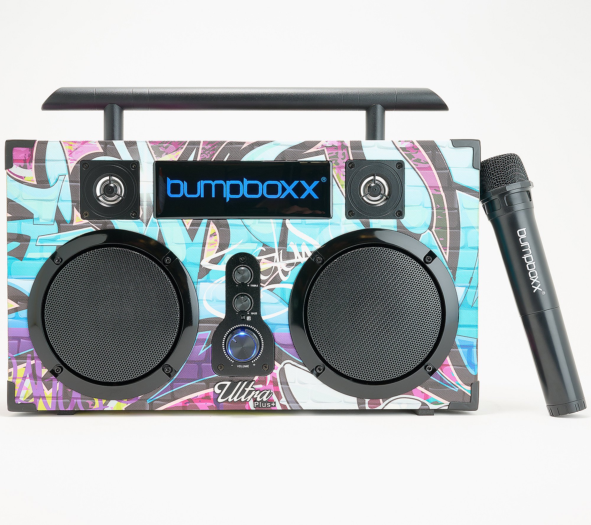 Bumpboxx Ultra+ Bluetooth Boombox with Microphone