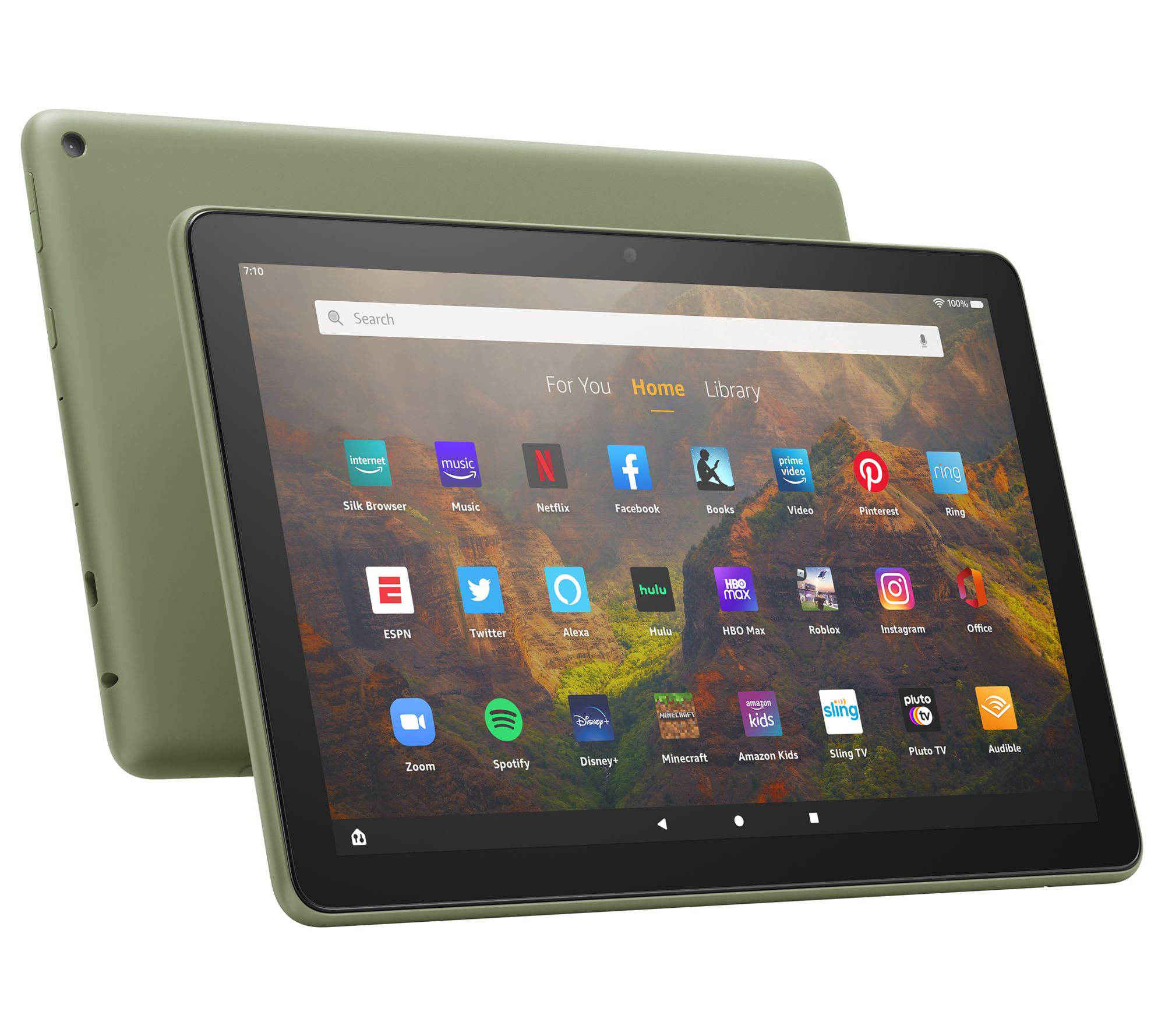 Fire HD 10 tablet, 10.1, 1080p Full HD, 32 GB, (2021 release), Black