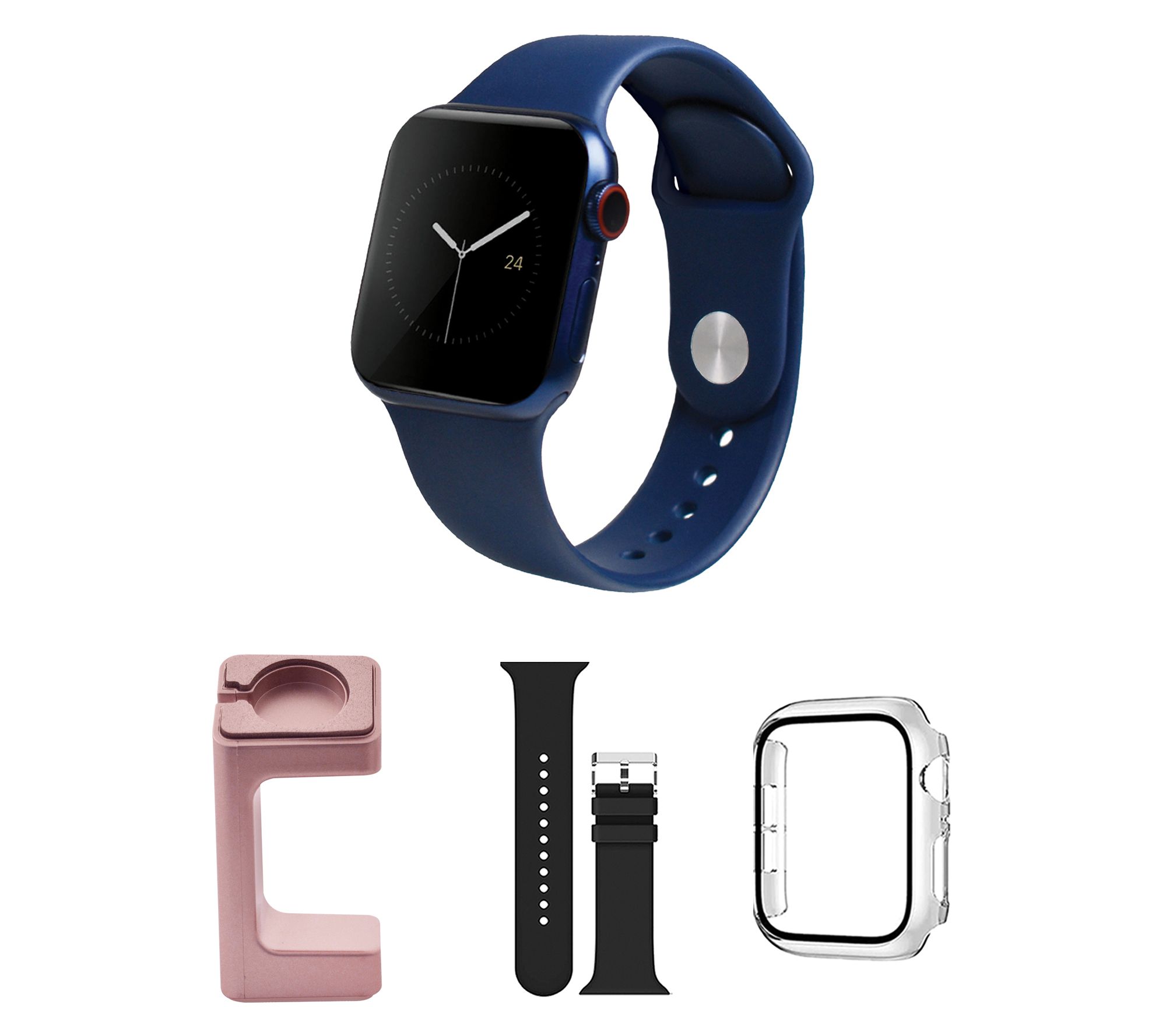 Refurbished Apple Watch Series 6 44mm GPS + Cellular Bundle