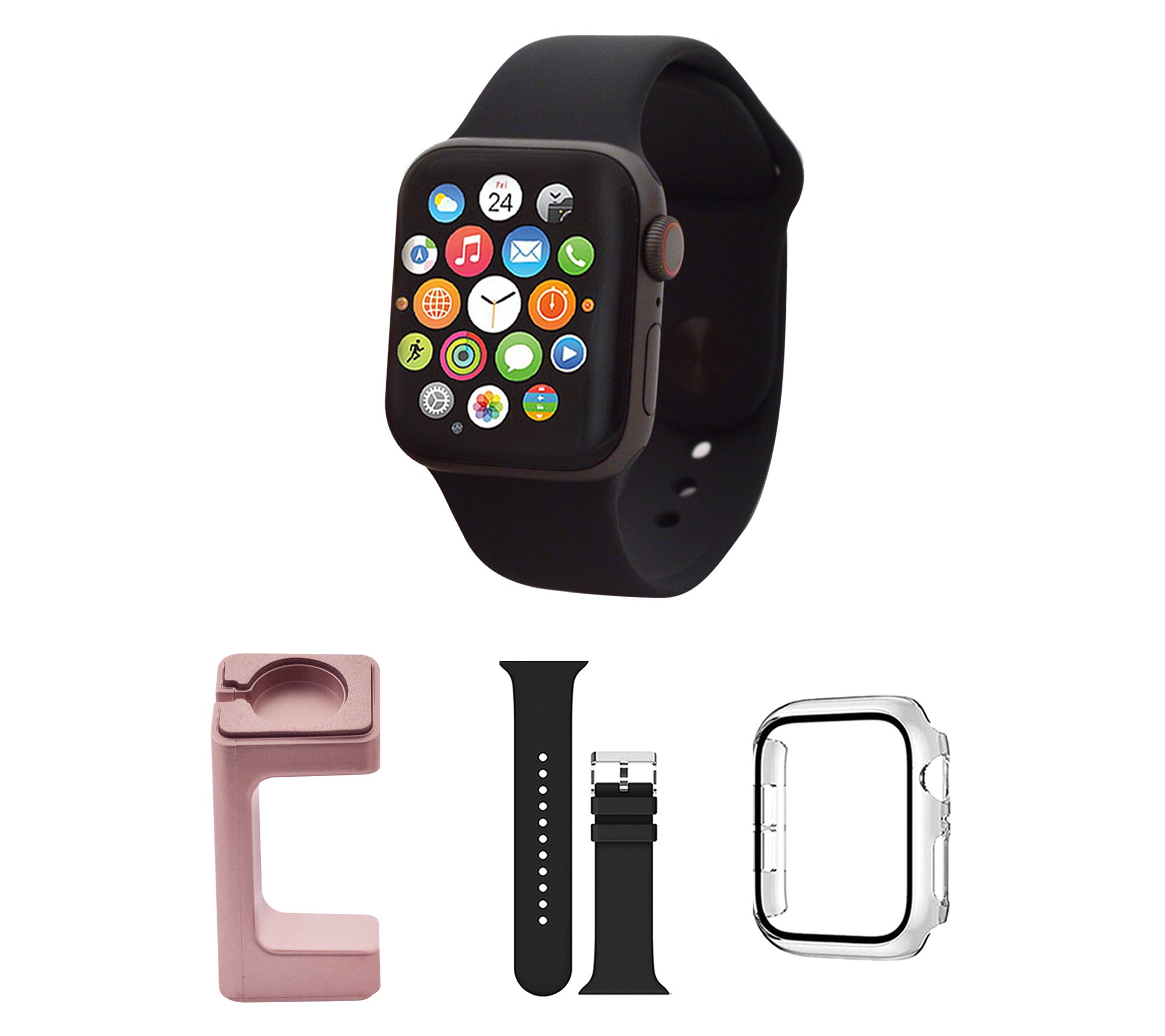 Refurbished Apple Watch Series 6 44mm GPS + Cellular Bundle