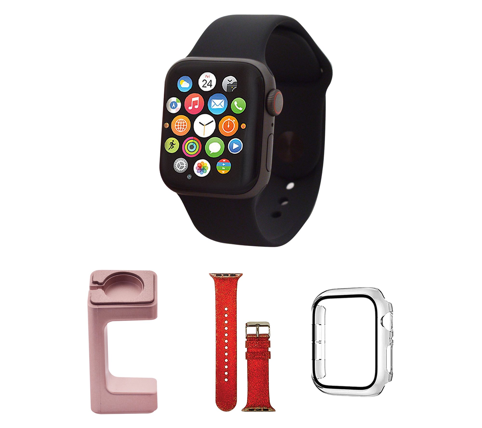 Refurbished Apple Watch Series 6 44mm GPS + Cellular Bundle