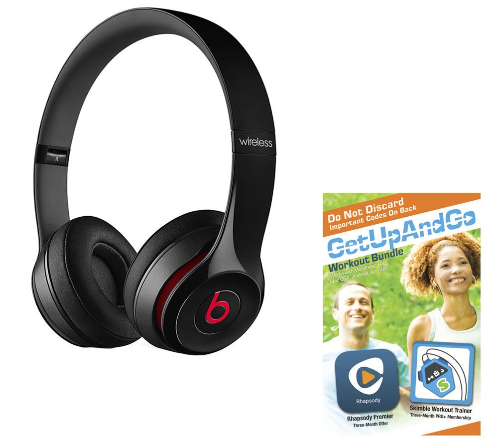 Beats by Dre Solo2 Wireless Headphones w App Package QVC