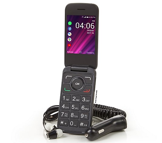 Tracfone Alcatel MY FLIP 2 w/ 1200 Talk/Text