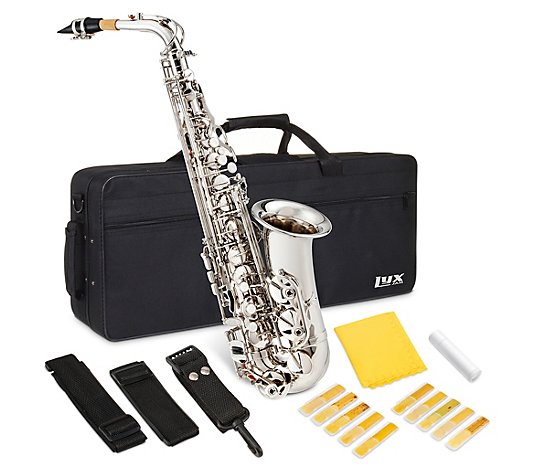 LyxJam Nickel-Plated E-Flat Alto Saxophone
