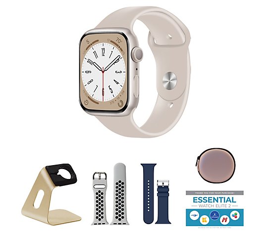 Apple Watch SE 2nd Gen 40mm S/M GPS Smartwatch with Accessories