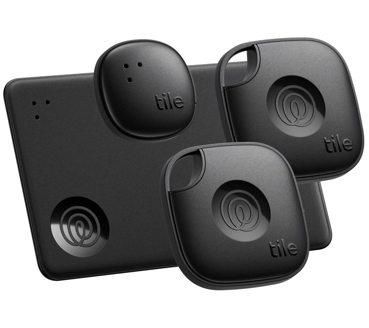 Life360 Tile Mate Essentials 4-Pack Black