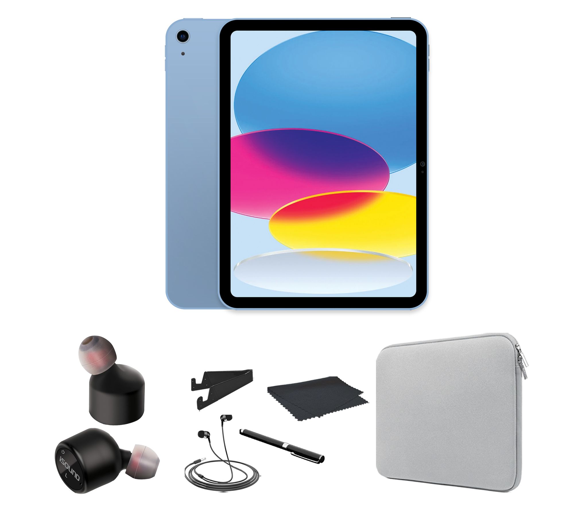 Refurbished Apple iPad 10.9" 10th Gen 256GB Wifi Bundle