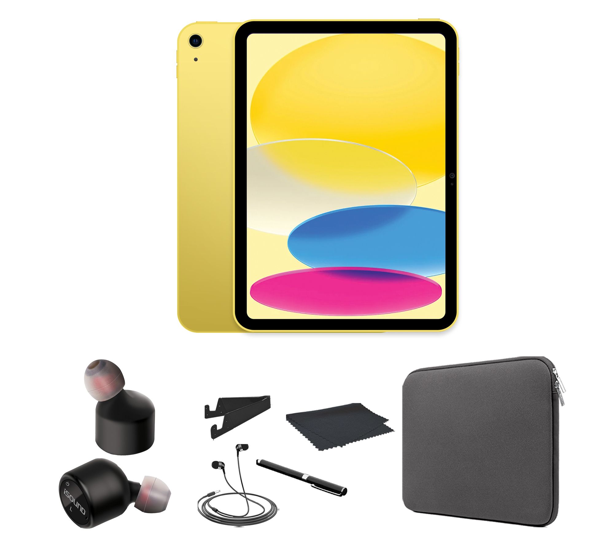 Refurbished Apple iPad 10.9" 10th Gen 256GB Wifi Bundle