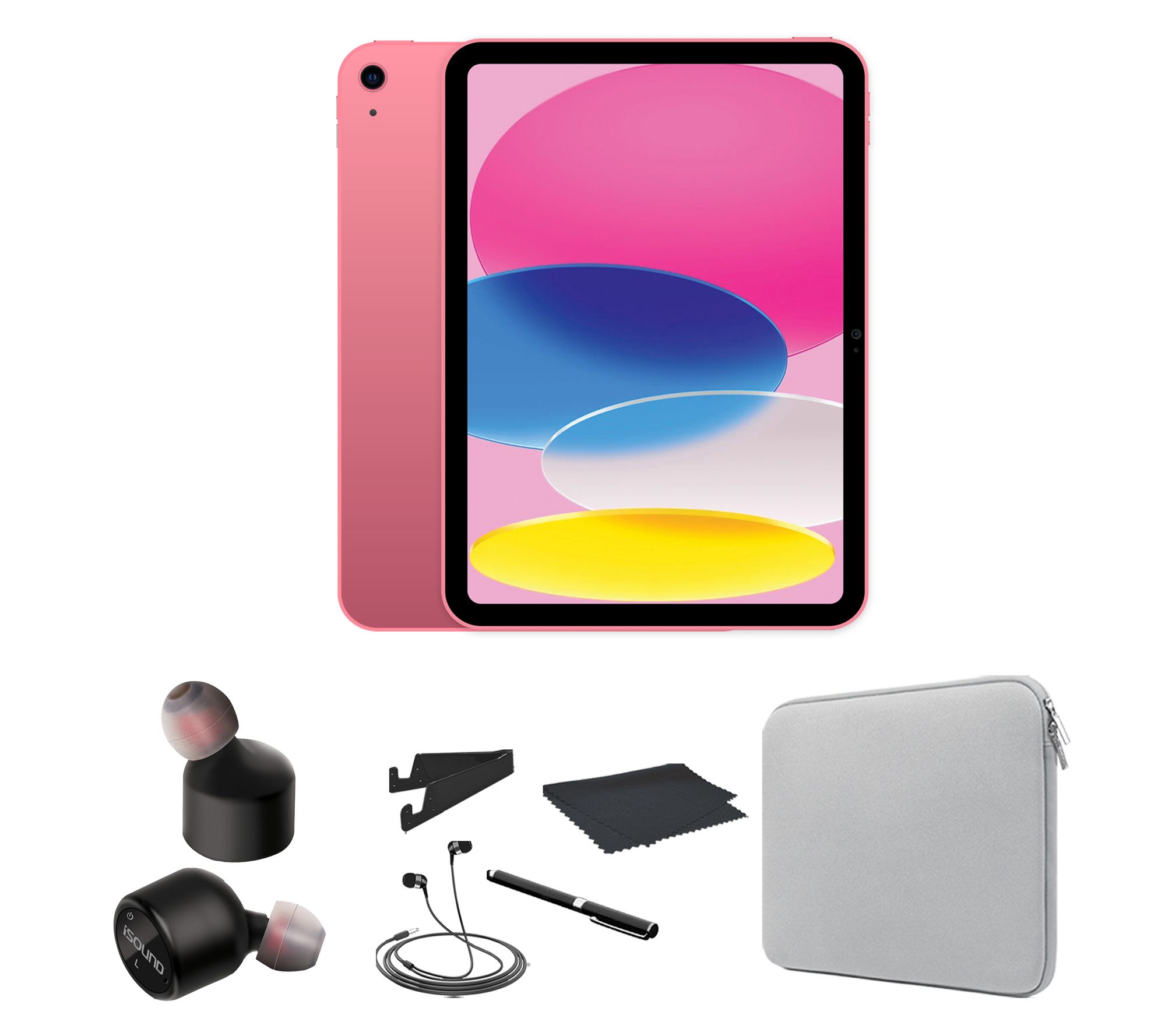 Refurbished Apple iPad 10.9" 10th Gen 256GB Wifi Bundle